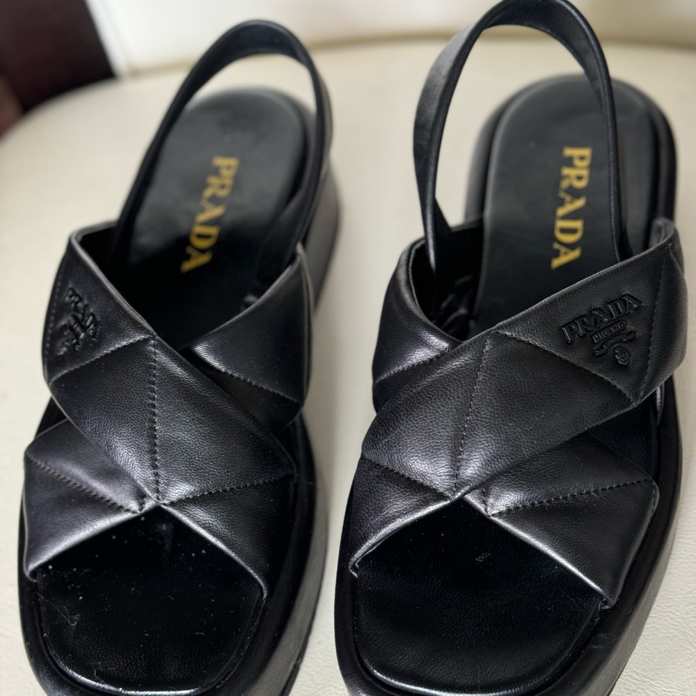 Worn Only Twice Mint Condition Pradas - image 3